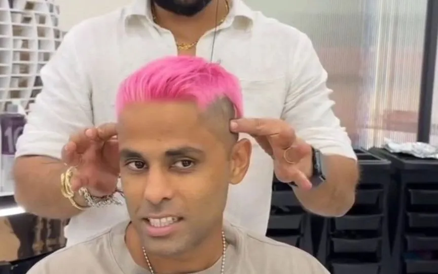 Fact Check: Did Suryakumar Yadav Colour His Hair Pink Ahead Of Asia Cup 2025?